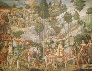 Benozzo Gozzoli Procession of the Magi oil painting
